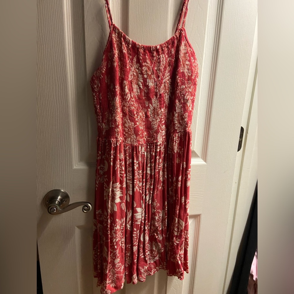 Pink Floral Sun Dress
